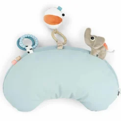 Done by Deer Coussin d'éveil Tummy time Playground Bleu