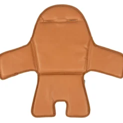 Coussin effet cuir nude pour chaise haute Evolu Coussin Chaise Haute