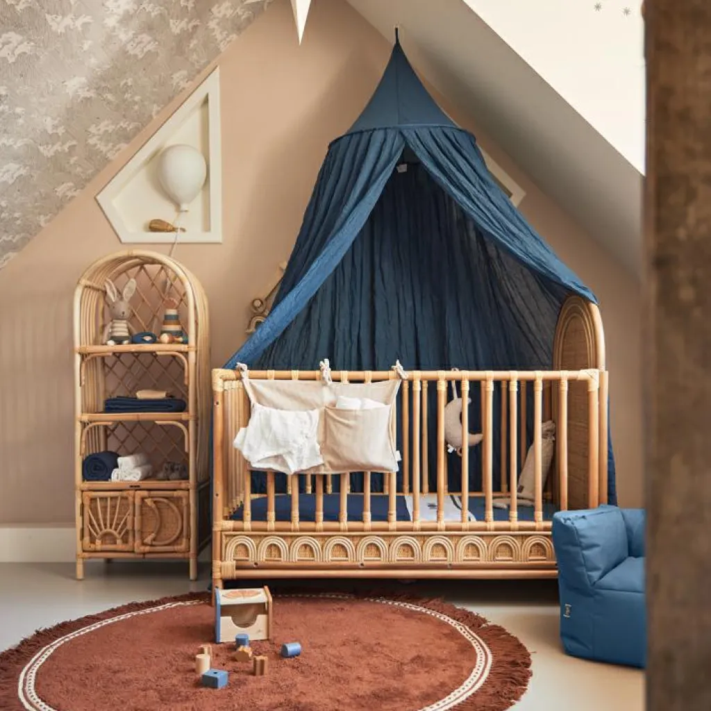 Clearance Coussin musical à suspendre Lune Nougat Peluche Musicale