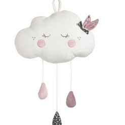 Sauthon Coussin Nuage à suspendre Miss Fleur de Lune