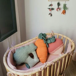 Online Coussin tricoté en coton Ramona le radis x Oli & Carol (30 x 30 cm) Coussin