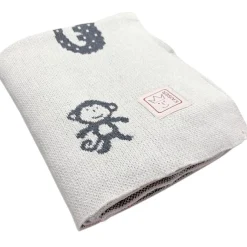 Hot Couverture Animal en tricot (80 x 100 cm) Enfant Couverture Bébé Et Enfant