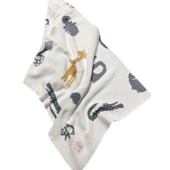 Hot Couverture Animal en tricot (80 x 100 cm) Enfant Couverture Bébé Et Enfant