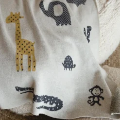 Hot Couverture Animal en tricot (80 x 100 cm) Enfant Couverture Bébé Et Enfant