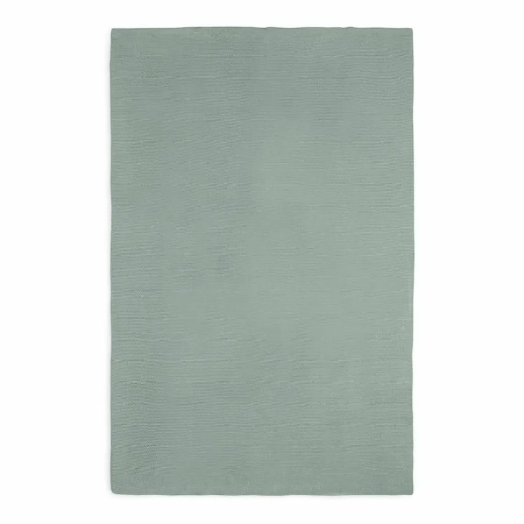 Enfant Jollein Couverture Basic knit vert d'eau (75 x 100 cm)