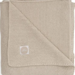 Enfant Jollein Couverture bébé en coton Basic knit nougat (75 x 100 cm)