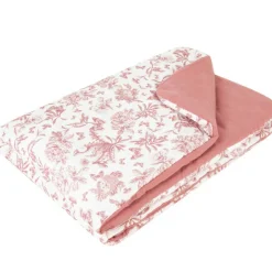 Enfant Tartine et Chocolat Couverture bébé Toile de Jouy (80 x 100 cm)