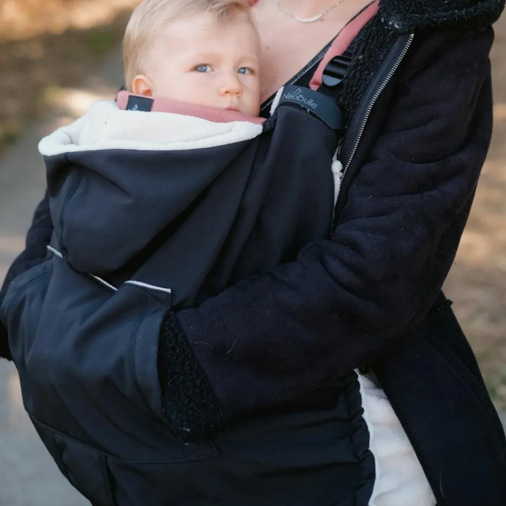 NéoBulle Couverture de portage noire 3 en 1 V2