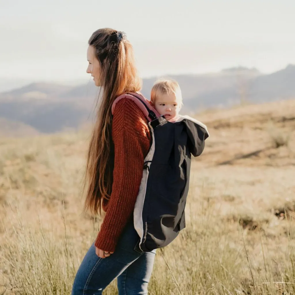 NéoBulle Couverture de portage noire 3 en 1 V2