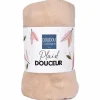 Clearance Couverture douceur beige (70 x100 cm) Enfant Couverture Bébé Et Enfant