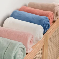 Clearance Couverture douceur beige (70 x100 cm) Enfant Couverture Bébé Et Enfant