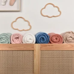 Clearance Couverture douceur beige (70 x100 cm) Enfant Couverture Bébé Et Enfant