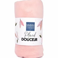 Outlet Couverture douceur rose (70 x100 cm) Enfant Couverture Bébé Et Enfant
