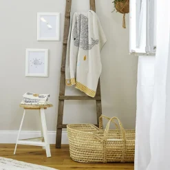 Sale Couverture en coton bio baleine Little Water Enfant Couverture Bébé Et Enfant