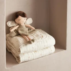 New Couverture en coton Harvest Moonstone (75 x 100 cm) Enfant Couverture Bébé Et Enfant