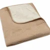 Enfant Jollein Couverture en coton Jungle Jambo Biscuit-Oatmeal (100 x 150 cm)