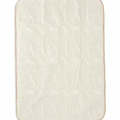Enfant Jollein Couverture en coton Jungle Jambo Biscuit-Oatmeal (100 x 150 cm)