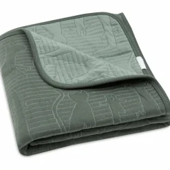 Enfant Jollein Couverture en coton Jungle Jambo Ash Green-Laurel (75 x 100 cm)
