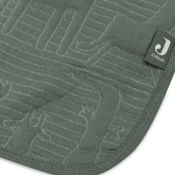 Enfant Jollein Couverture en coton Jungle Jambo Ash Green-Laurel (75 x 100 cm)