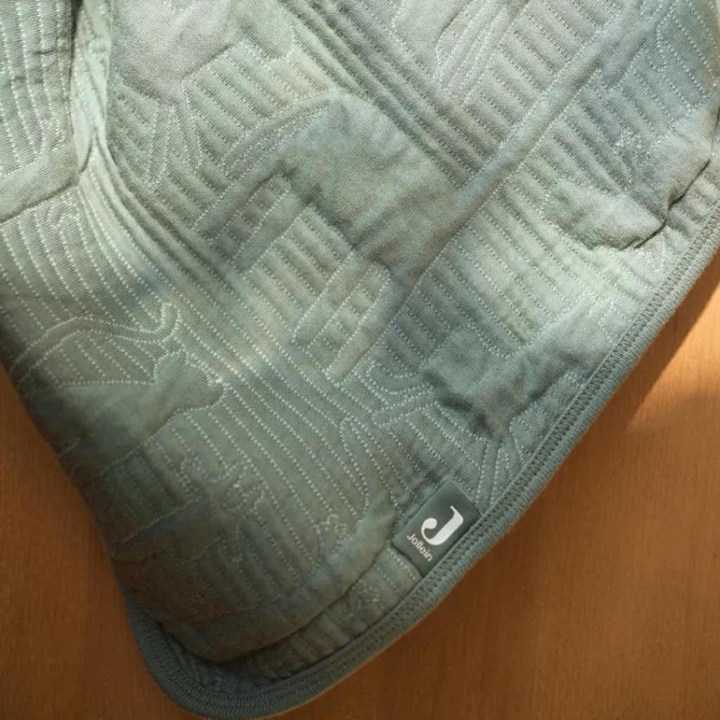 Enfant Jollein Couverture en coton Jungle Jambo Ash Green-Laurel (75 x 100 cm)
