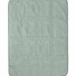 Clearance Couverture en coton Jungle Jambo Ash Green-Laurel (100 x 150 cm) Enfant Couverture Bébé Et Enfant
