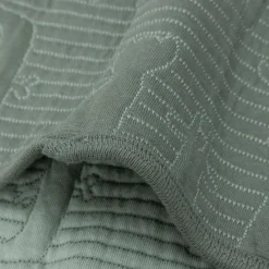 Clearance Couverture en coton Jungle Jambo Ash Green-Laurel (100 x 150 cm) Enfant Couverture Bébé Et Enfant