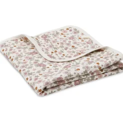 Enfant Jollein Couverture en coton Retro Flowers (75 x 100 cm)