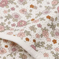 Enfant Jollein Couverture en coton Retro Flowers (75 x 100 cm)