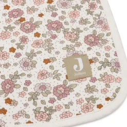 Enfant Jollein Couverture en coton Retro Flowers (75 x 100 cm)