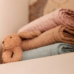 Online Couverture en gaze de coton Jacquard Wild Rose (75 x 100 cm) Enfant Couverture Bébé Et Enfant