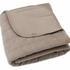 Hot Couverture en jersey Velvet Rib Milky Coffee (75 x 100 cm) Enfant Couverture Bébé Et Enfant