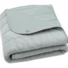 Enfant Jollein Couverture en jersey Velvet Rib Sea Green (75 x 100 cm)