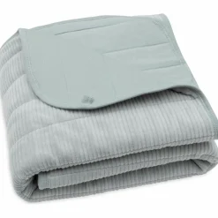 Enfant Jollein Couverture en jersey Velvet Rib Sea Green (75 x 100 cm)