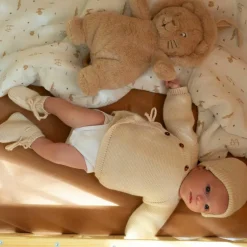 Enfant Trois Kilos Sept Couverture en mousseline de coton Tam Tam (75 x 100 cm)