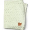 Enfant Elodie Details Couverture en Pointelle Gelato Green