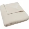 Enfant Jollein Couverture en polaire Basic Knit Oatmeal (100 x 150 cm)