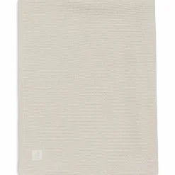 Enfant Jollein Couverture en polaire Basic Knit Oatmeal (100 x 150 cm)