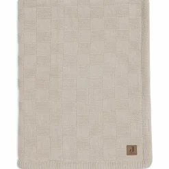 Enfant Jollein Couverture en polaire Box Knit Warm Sand (100 x 150 cm)
