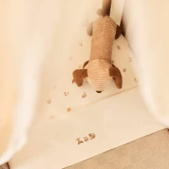 Enfant Jollein Couverture en polaire Box Knit Warm Sand (100 x 150 cm)