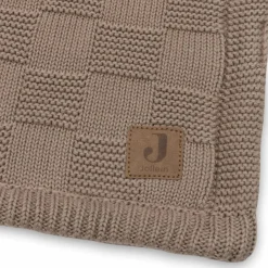 Online Couverture en polaire Box Knit Milky Coffee (75 x 100 cm) Enfant Couverture Bébé Et Enfant