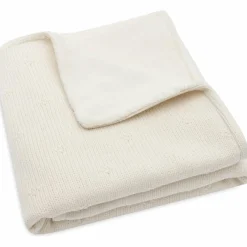 Best Couverture en polaire Cosy Knit Ivory (75 x 100 cm) Enfant Couverture Bébé Et Enfant