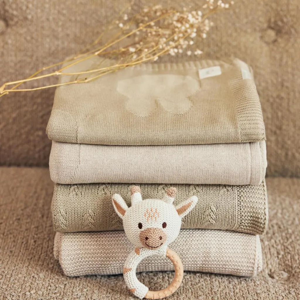 Enfant Jollein Couverture en polaire Miffy Nougat (75 x 100 cm)