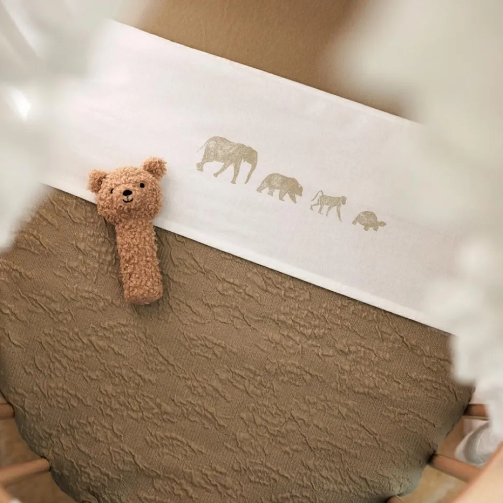 Online Couverture en polaire Soft Waves Olive Green (75 x 100 cm) Enfant Couverture Bébé Et Enfant