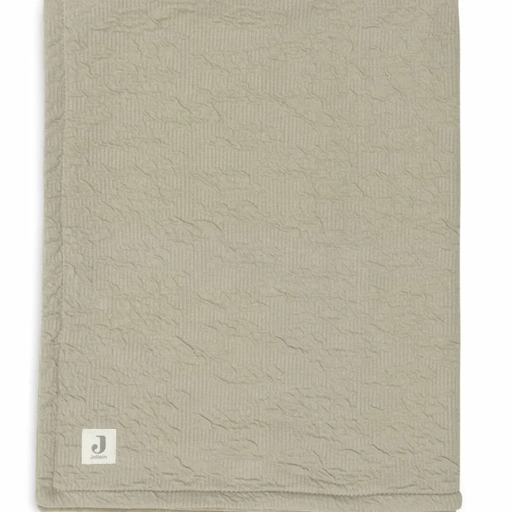 Online Couverture en polaire Soft Waves Olive Green (75 x 100 cm) Enfant Couverture Bébé Et Enfant