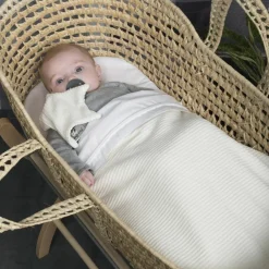 Enfant Baby's Only Couverture en teddy Sense blanche (70 x 95 cm)