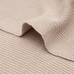 Sale Couverture en tricot Basic Knit Wild Rose (75 x 100 cm) Enfant Couverture Bébé Et Enfant