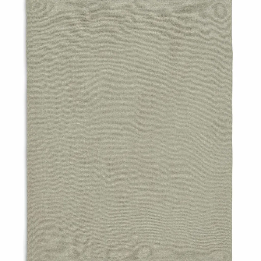 Clearance Couverture en tricot Basic Knit Olive Green (75 x 100 cm) Enfant Couverture Bébé Et Enfant