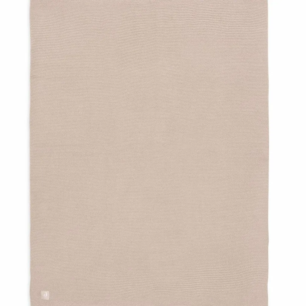 Enfant Jollein Couverture en tricot Basic Knit Wild Rose (100 x 150 cm)