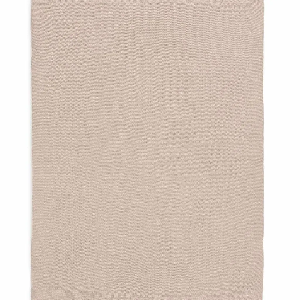 Enfant Jollein Couverture en tricot Basic Knit Wild Rose (100 x 150 cm)