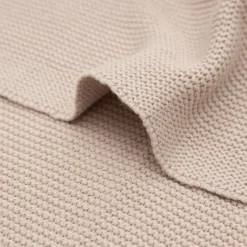 Enfant Jollein Couverture en tricot Basic Knit Wild Rose (100 x 150 cm)